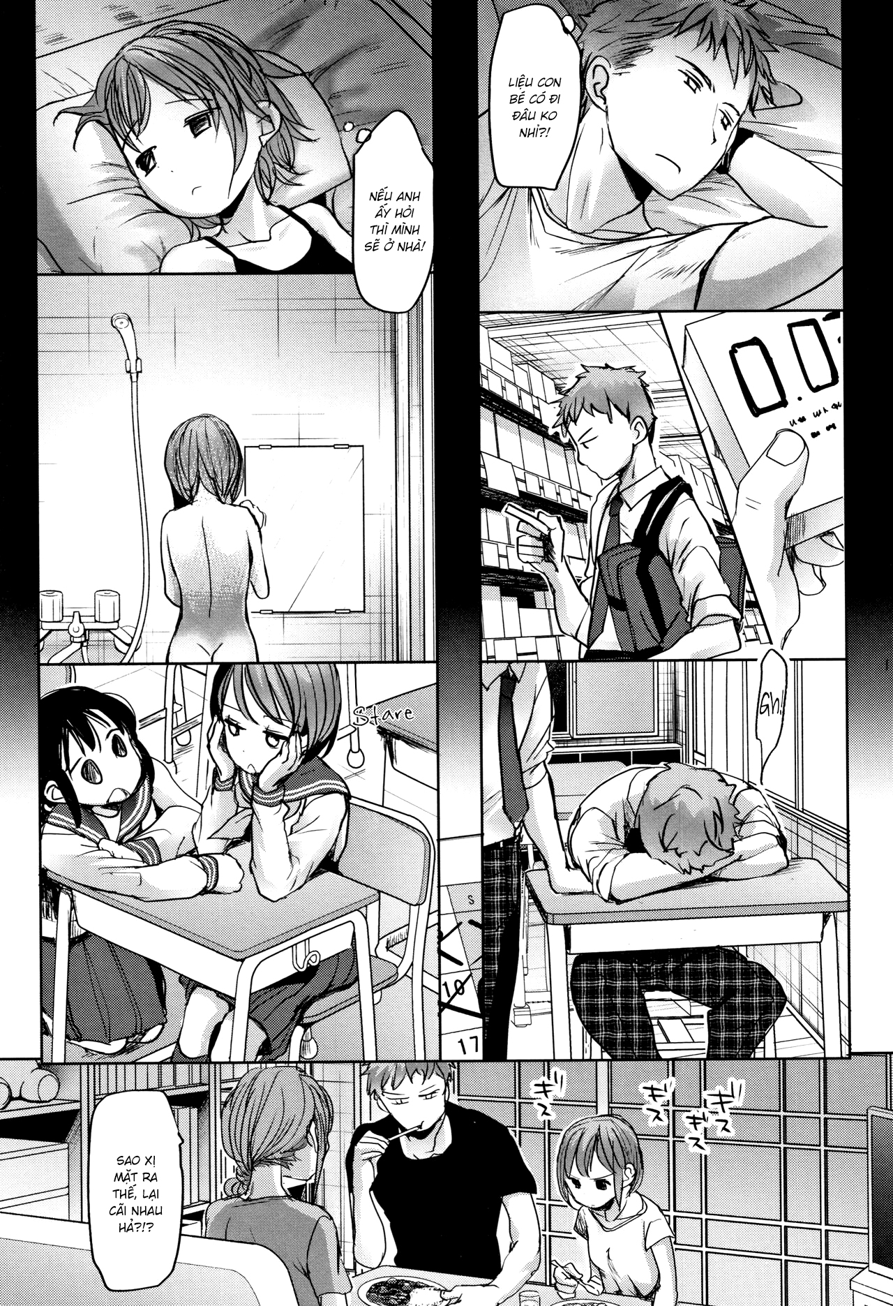 Đọc truyện hentai Khi bố mẹ vắng nhà - Oneshot