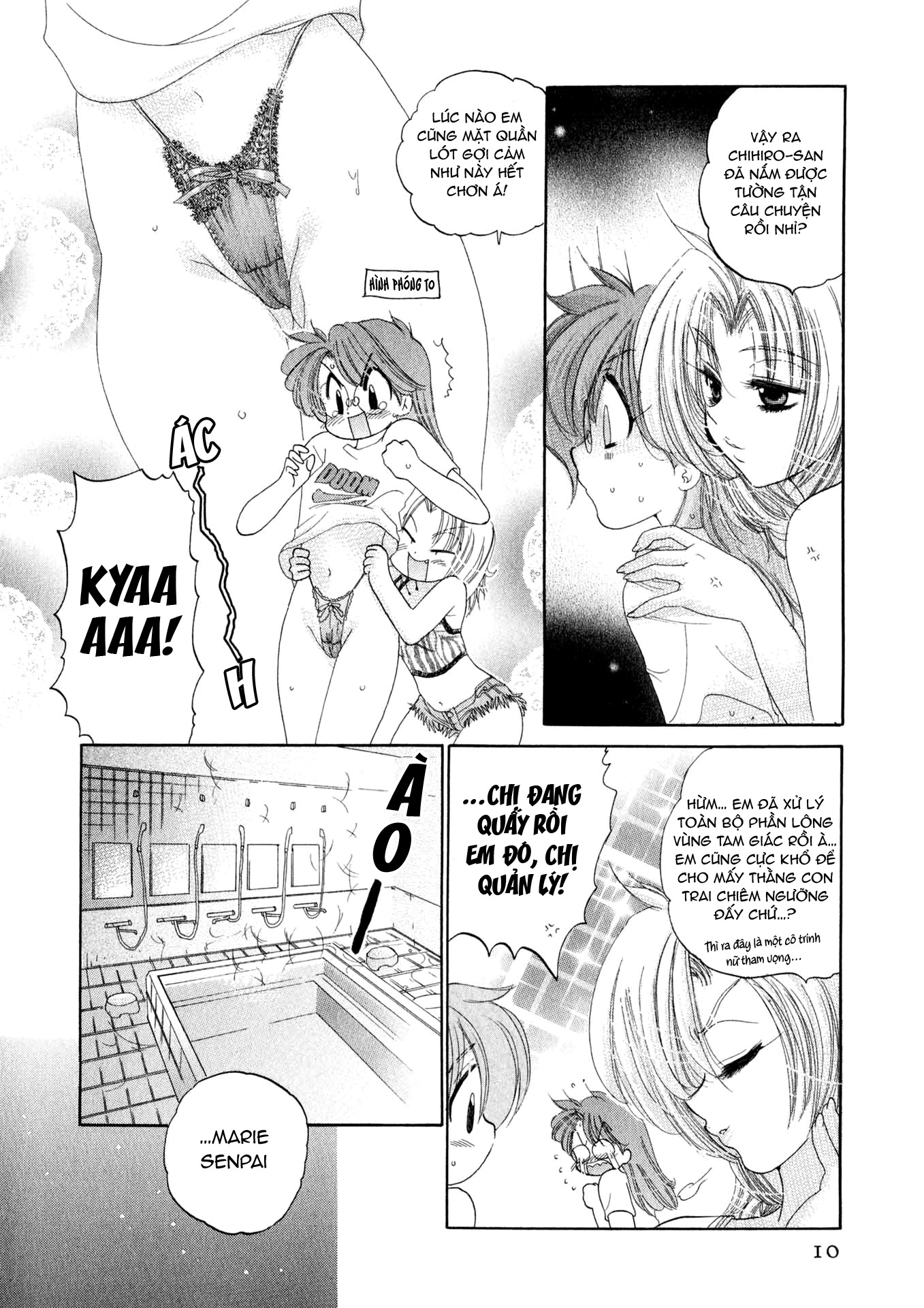 Đọc truyện hentai Osawagase Bentenryou - Chap 1: Một ngày buồn chán của quản lý kí túc Marie