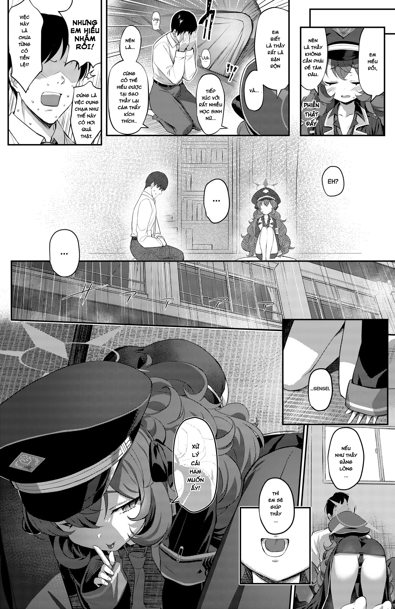 Đọc truyện hentai Ham muốn (Blue Archive) - Ham muốn (Blue Archive)