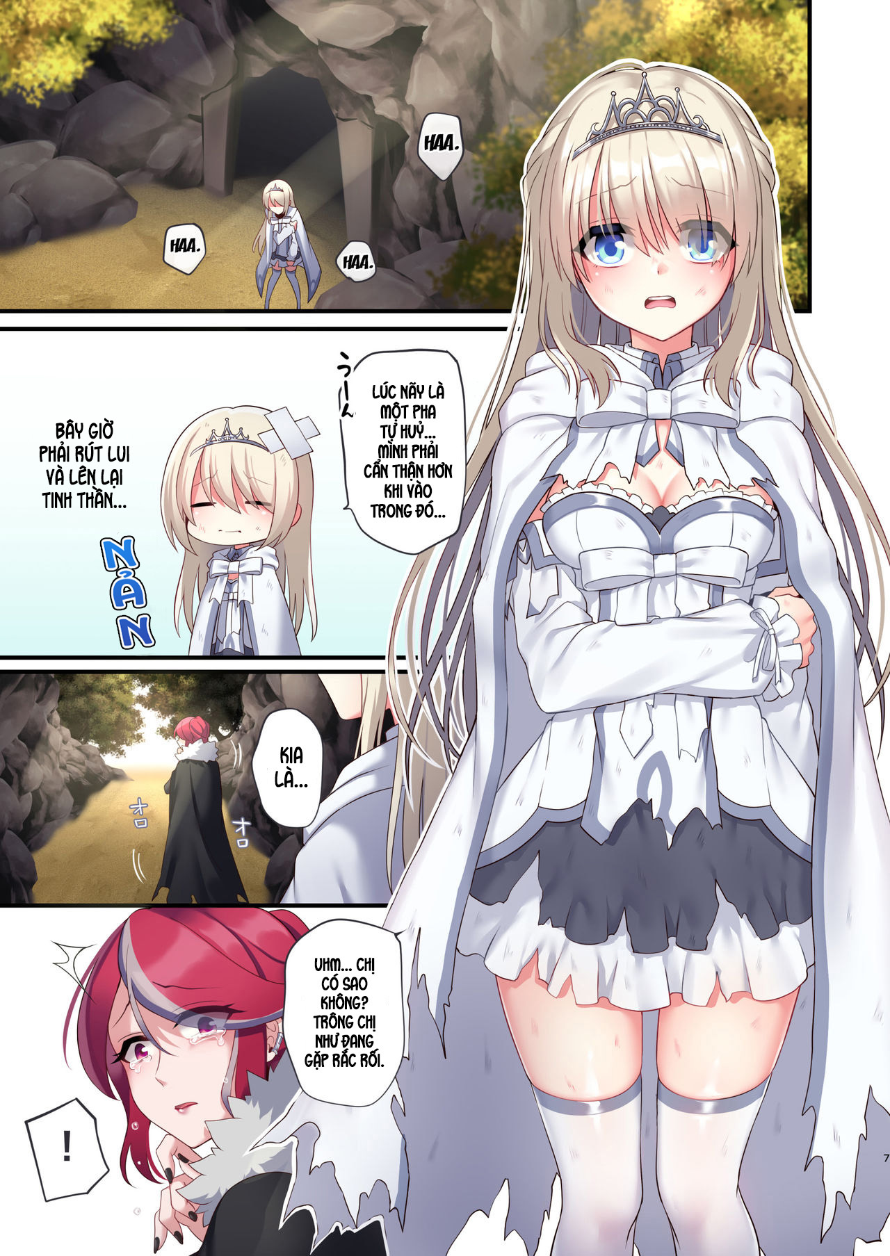 Đọc truyện hentai Noroi no Yubiwa de Game Over + Omake CG - Chap 1: mở giao tranh