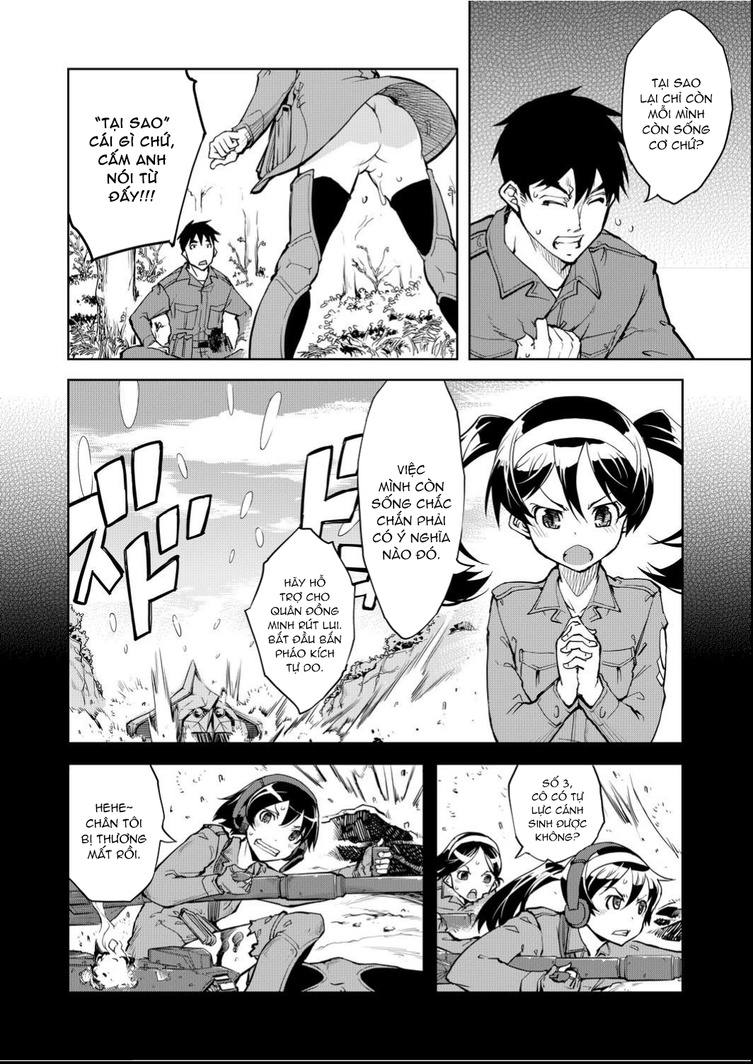 Đọc truyện hentai Những thiếu nữ chiến xa Chiến tuyến số 1