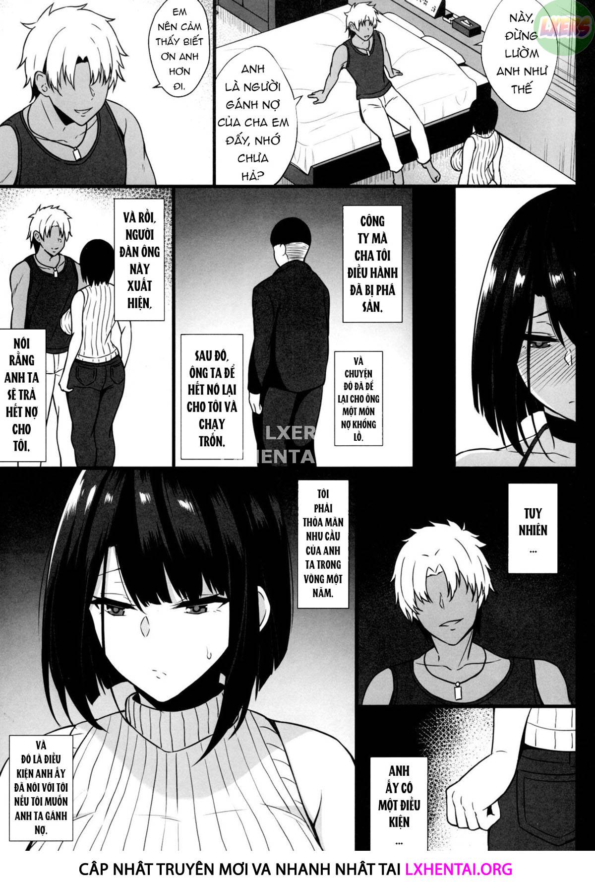 Đọc truyện hentai Người vợ ngoại tình để trả nợ - Oneshot