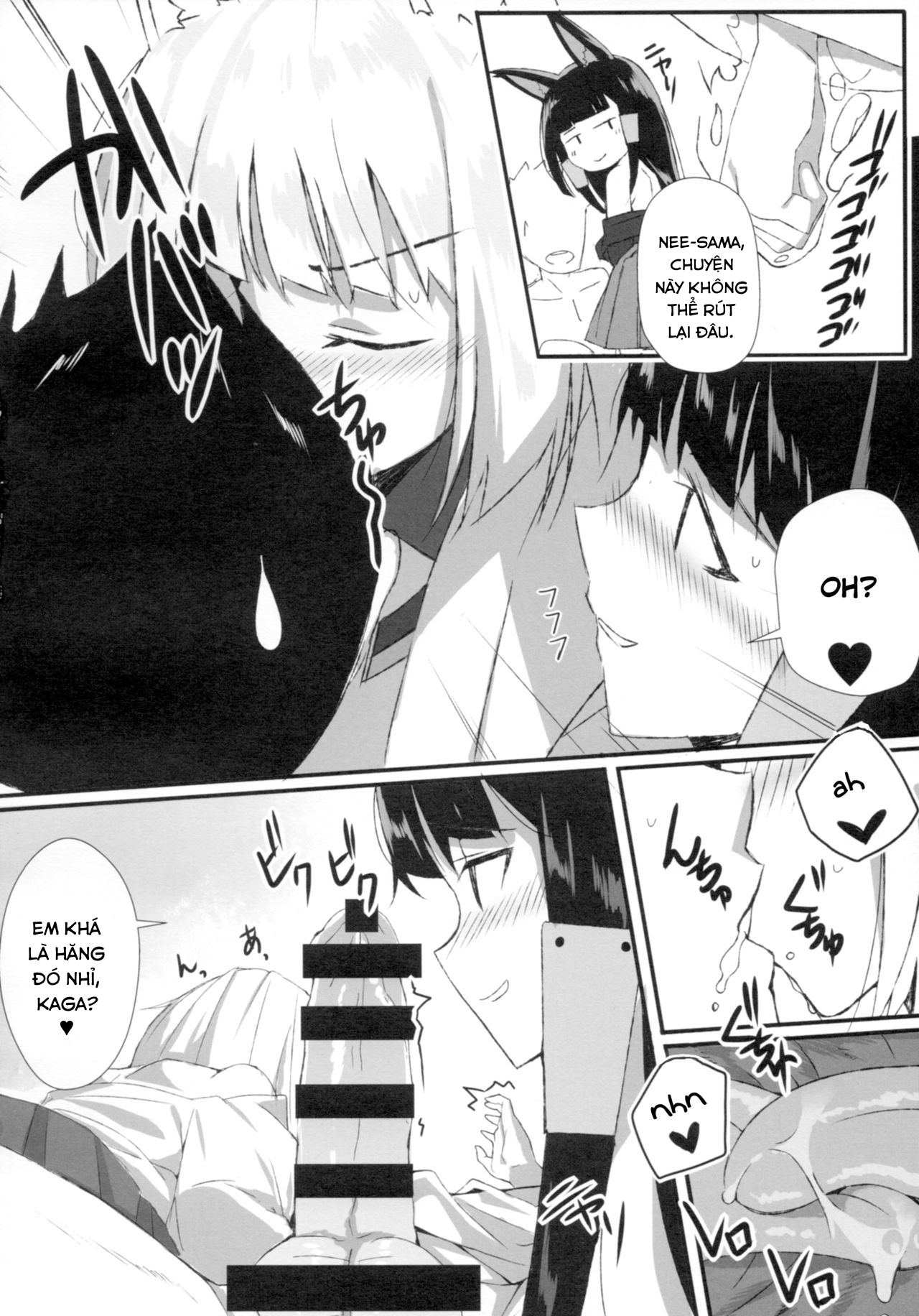 Đọc truyện hentai The Sakura Empire's Crimson and White Affair (Azur Lane) - Oneshot