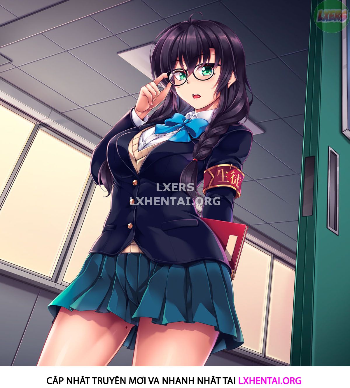 Đọc truyện hentai Uraaka Liver Take 1 Kyouhaku! Kouochi Seitokaichou -Yukino Kanami- - Oneshot