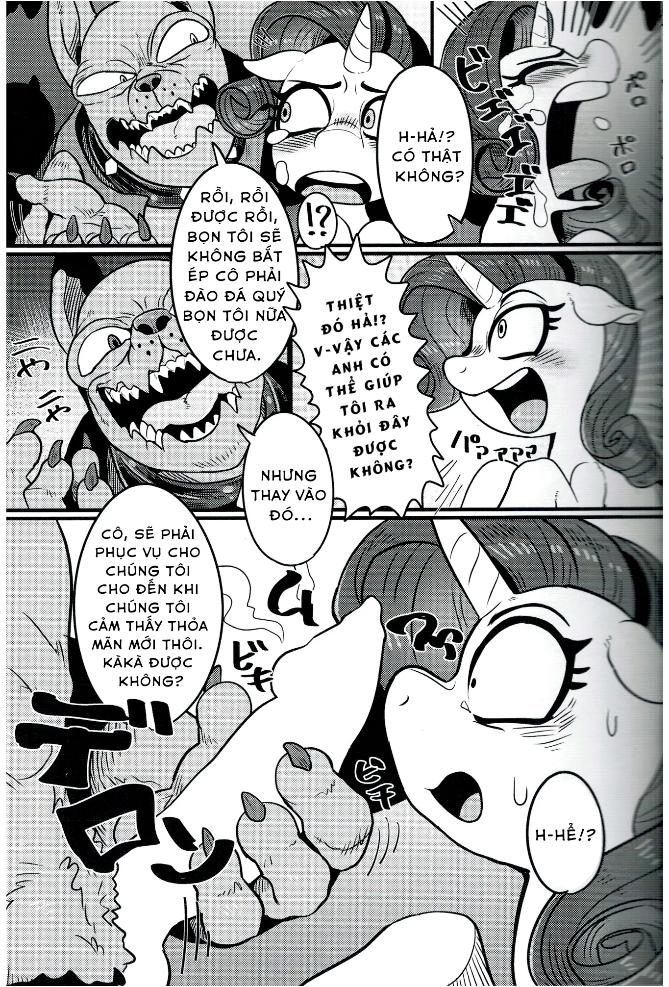 Đọc truyện hentai Một buổi sếch giữa ngựa và chó - Oneshot