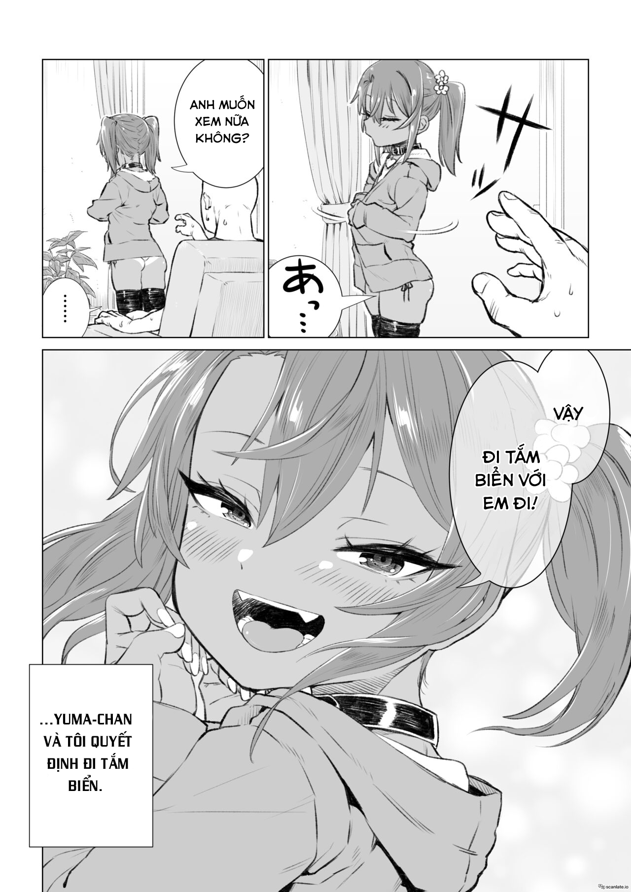 Đọc truyện hentai Yuma-chan thích bắt nạt tôi - Chap 7: Yuma-chan và bãi biển phần 1