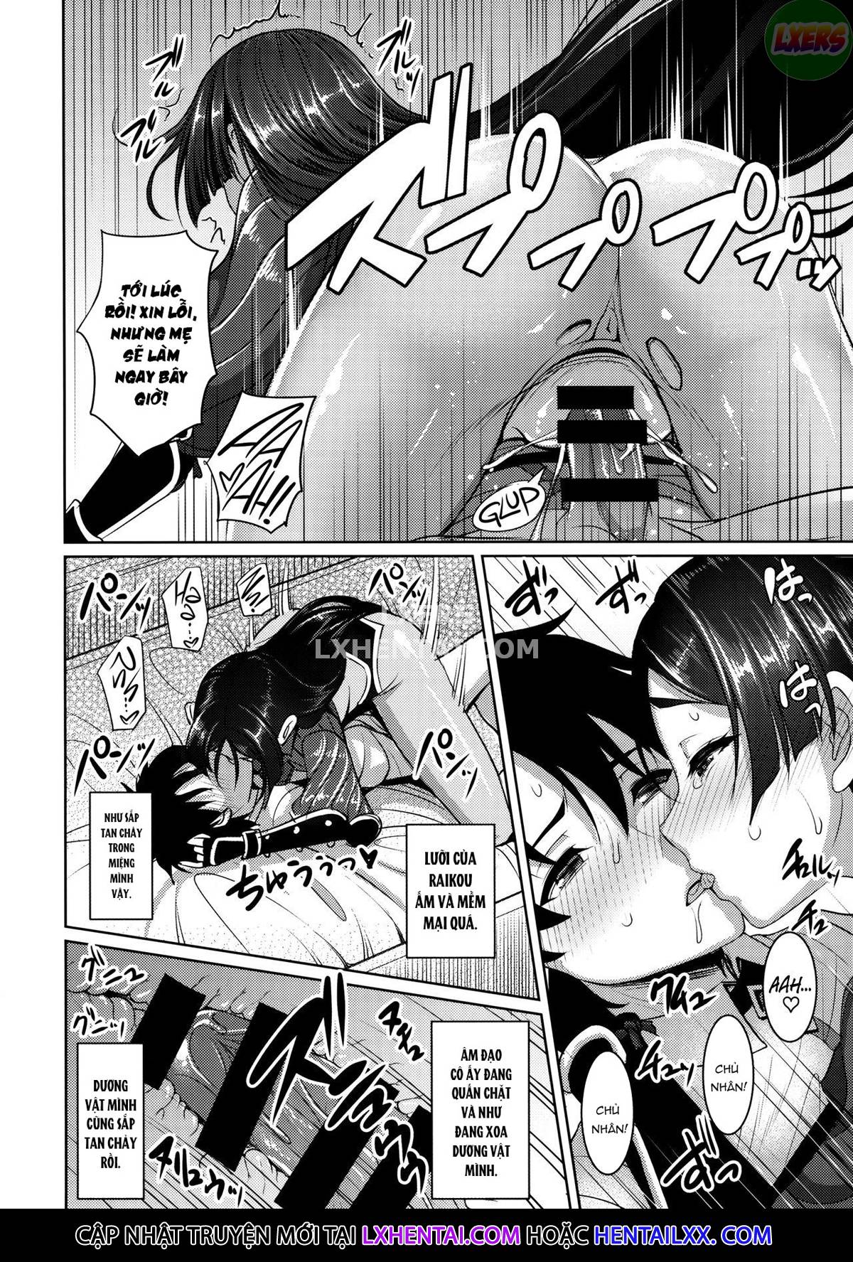 Đọc truyện hentai Hư hỏng, tan chảy và vắt khô bởi Mẹ Raikou - Oneshot