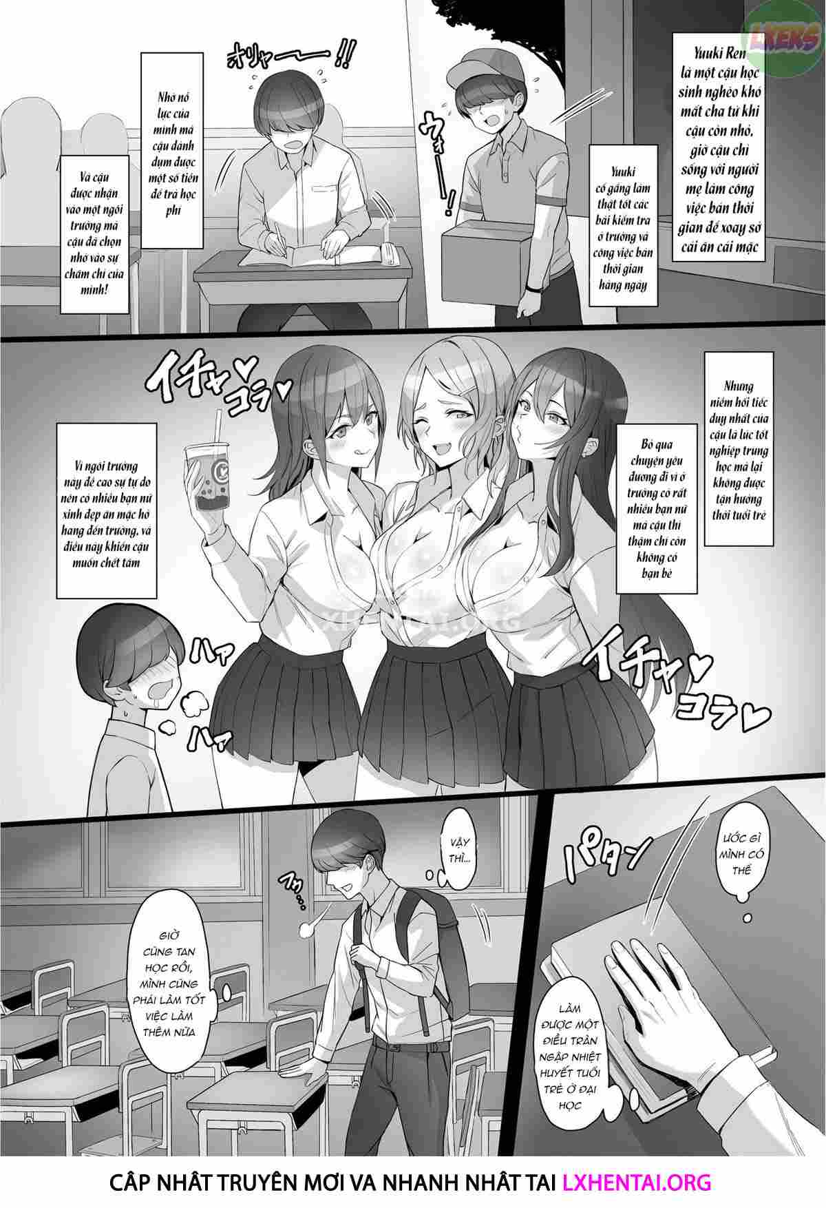 Đọc truyện hentai I Saved A Gal, Then I Think I Reincarnated Into Another World And My Life As A Riajuu Began! - Oneshot