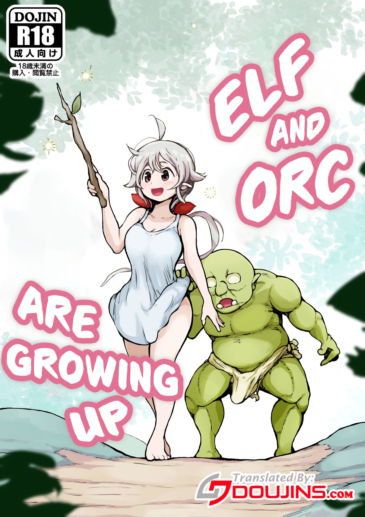 Đọc truyện hentai Bé Elf và tên Orc cùng nhau lớn lên - 1 shot