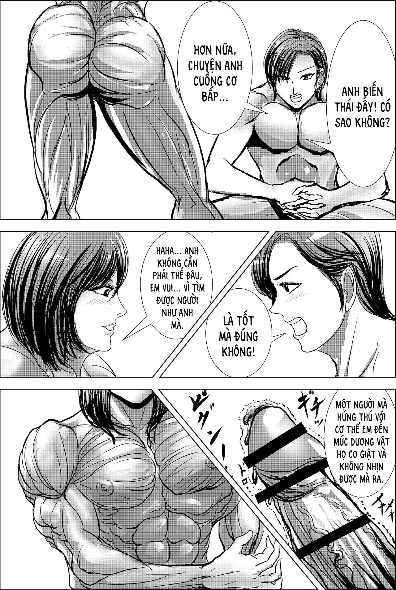 Đọc truyện hentai Giấc Mộng Cuồng Cơ Bắp - Chap 1