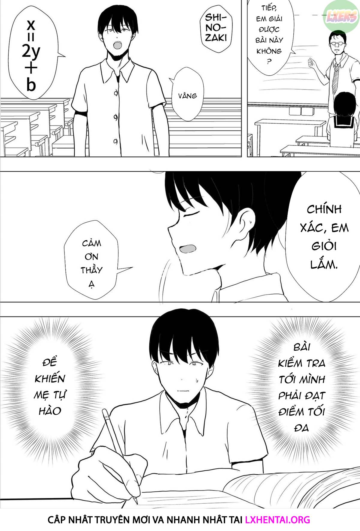 Đọc truyện hentai Người mẹ yêu quý của tôi, cô bạn gái ngốc nghếch của tôi - Chap 1