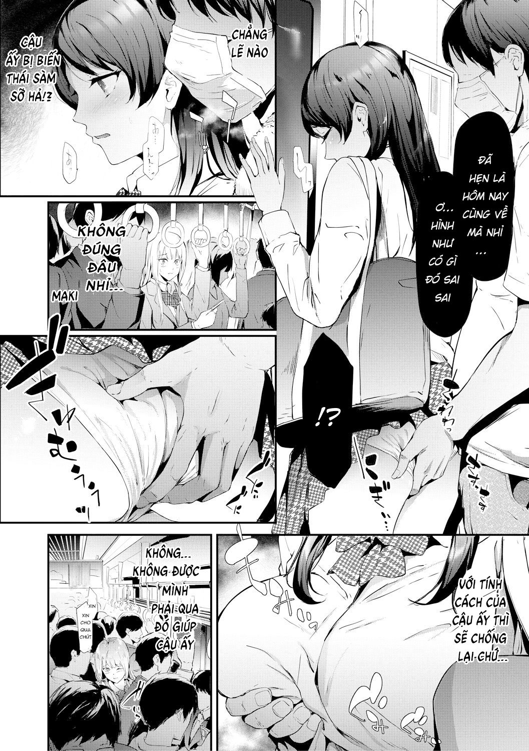 Đọc truyện hentai TR Gyaku Chikan Senyou Sharyou - Oneshot