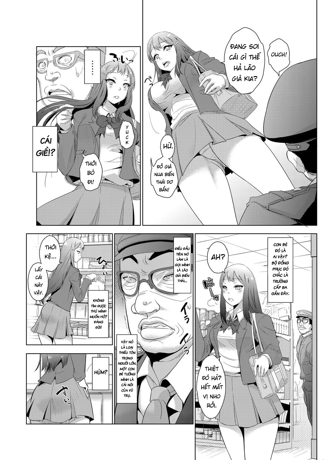 Đọc truyện hentai Ngưng đọng thời gian thay trời hành đạo!!! - Chap 1 - Tiêu diệt kẻ trộm trong khu mua sắm