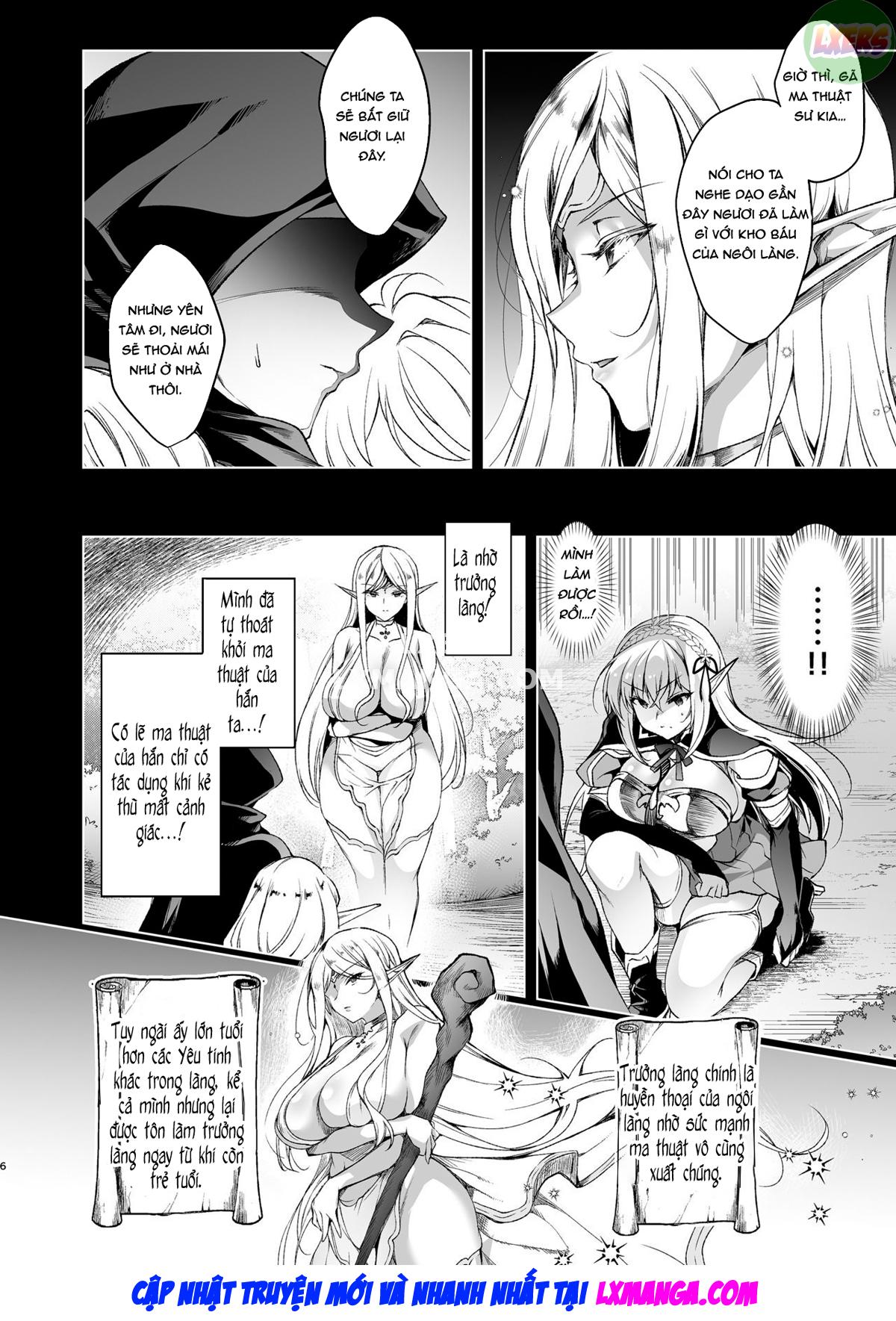 Đọc truyện hentai Elf ni Inmon o Tsukeru Hon Chap 3 LEVEL:3