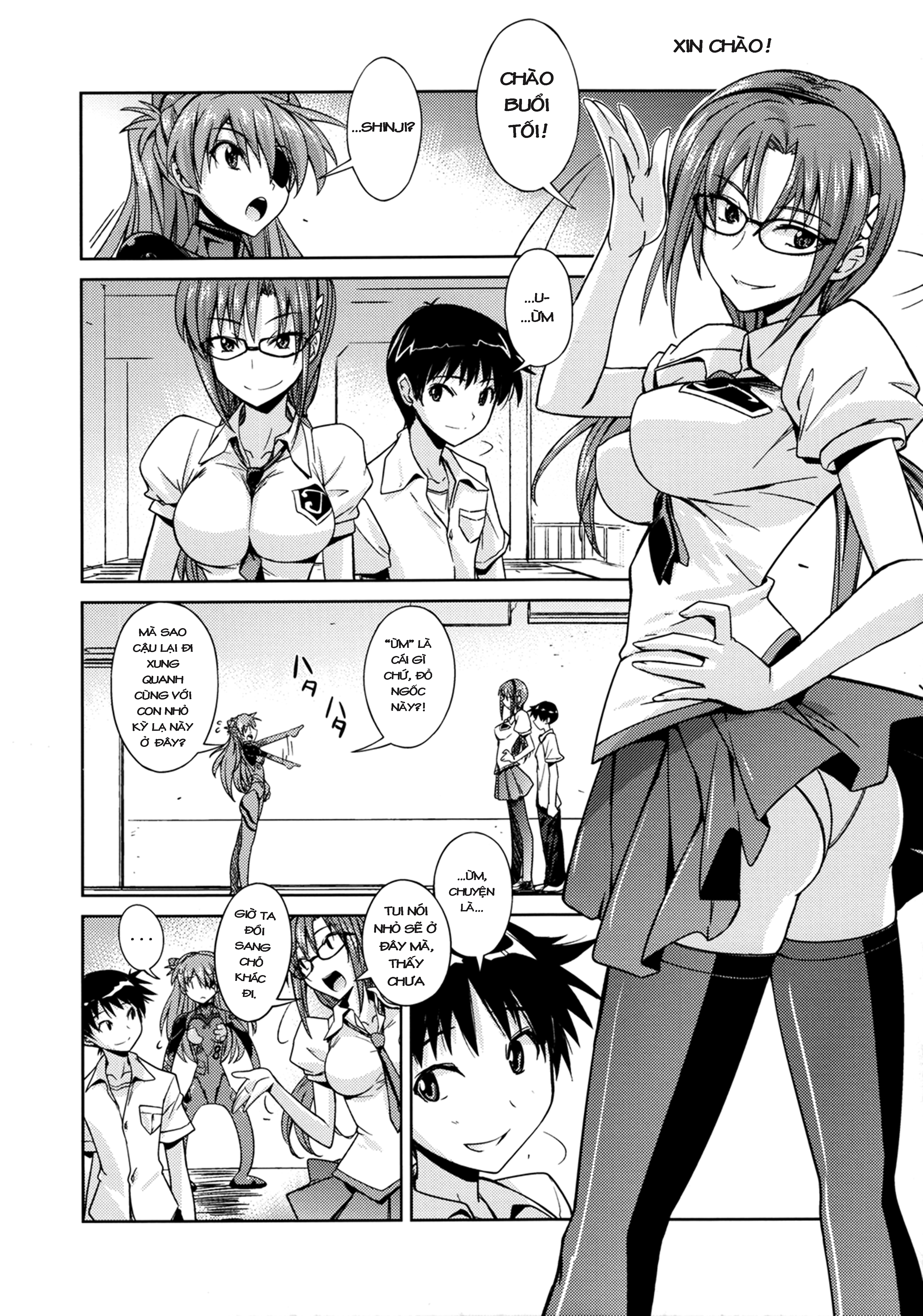 Đọc truyện hentai Poyopacho AM (Neon Genesis Evangelion) - Oneshot ngắn