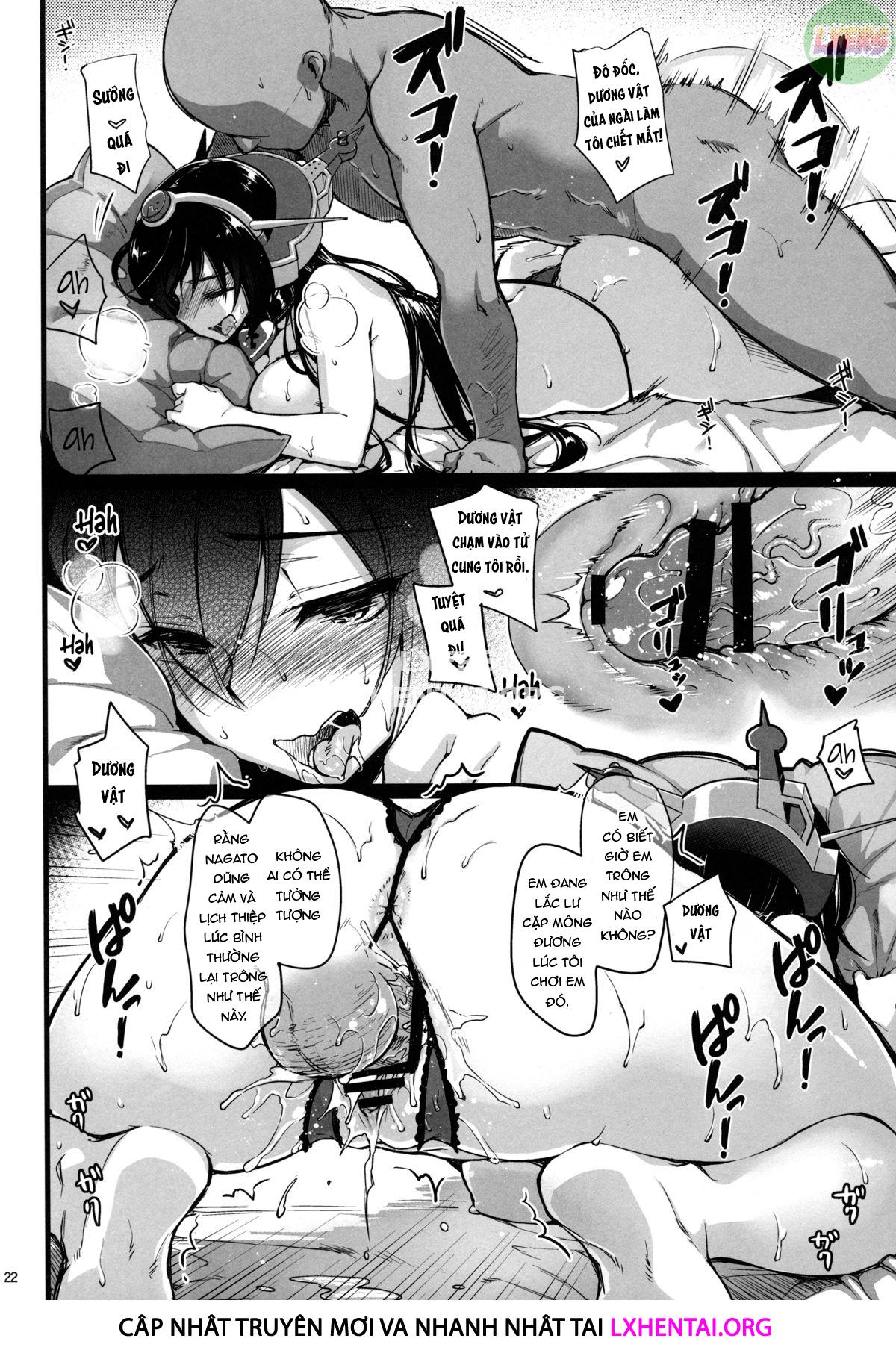 Đọc truyện hentai Rusuban Kan Nagato - Oneshot