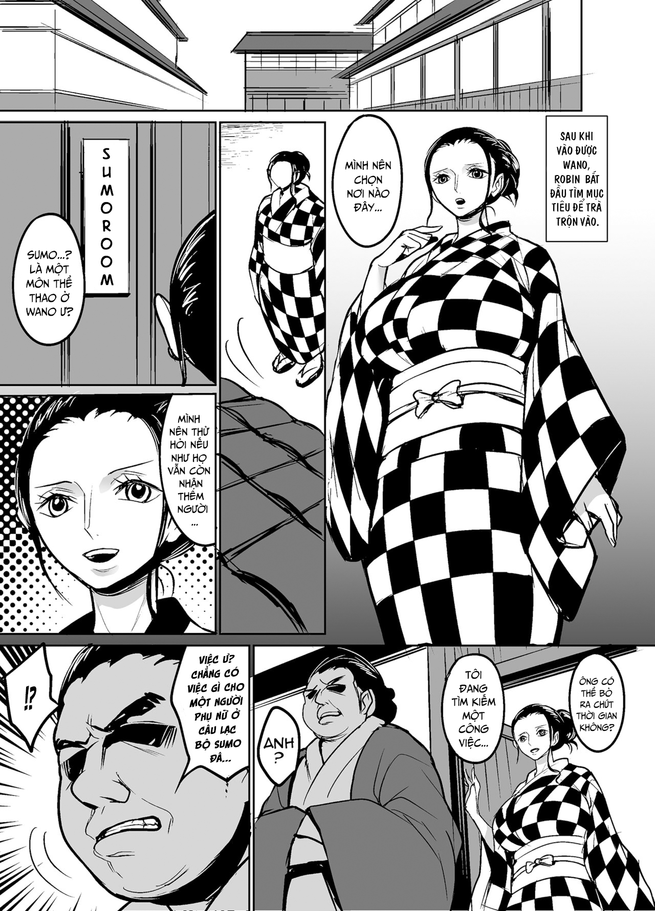 Đọc truyện hentai Xâm nhập vào wano quốc với tư cách một sumo Chap 1