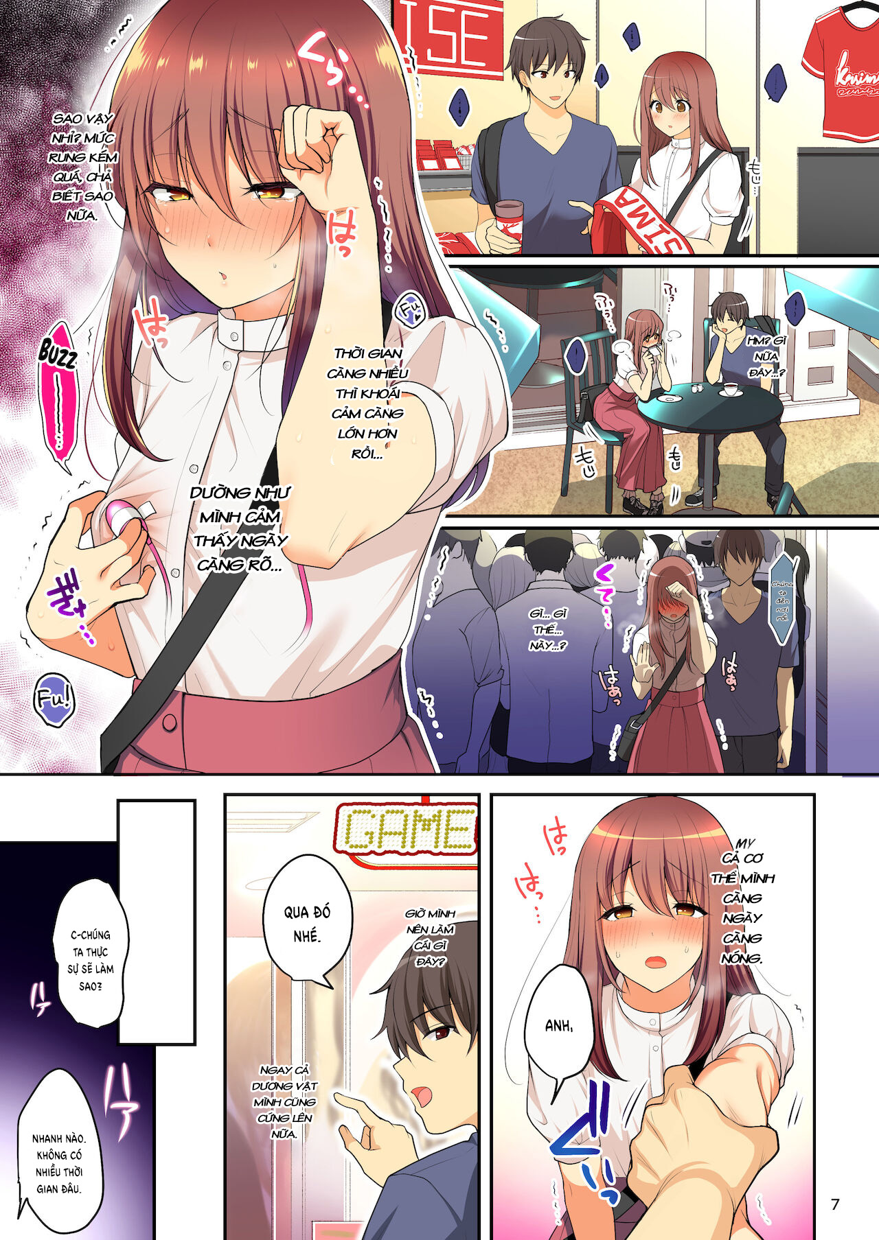 Đọc truyện hentai Senpai no Oppai ~Josou Date Hen~ - Oneshot.
