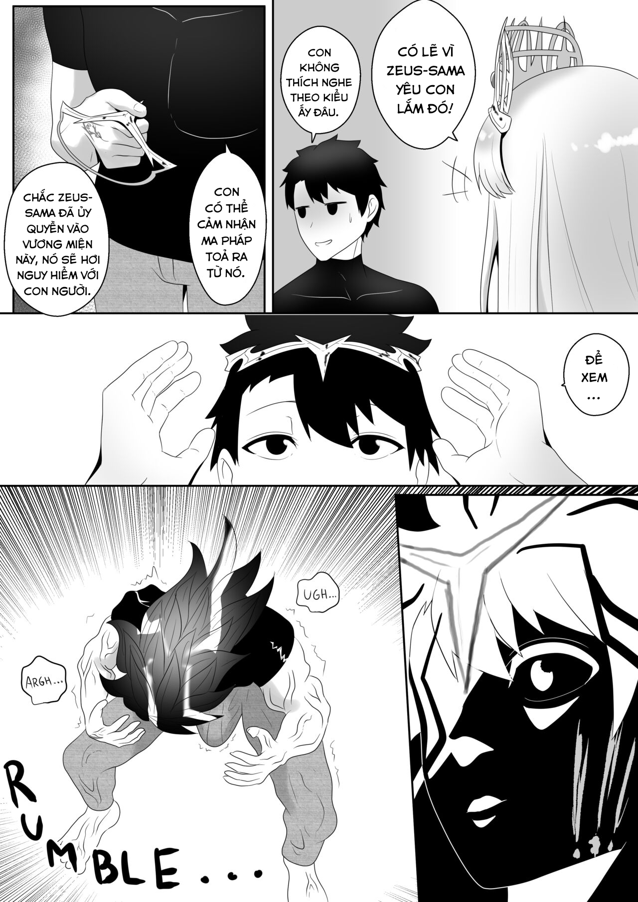 Đọc truyện hentai Trở thành Zeus, tôi đụ hết các thần trên đỉnh Olympia ở Chaldea. Oneshot