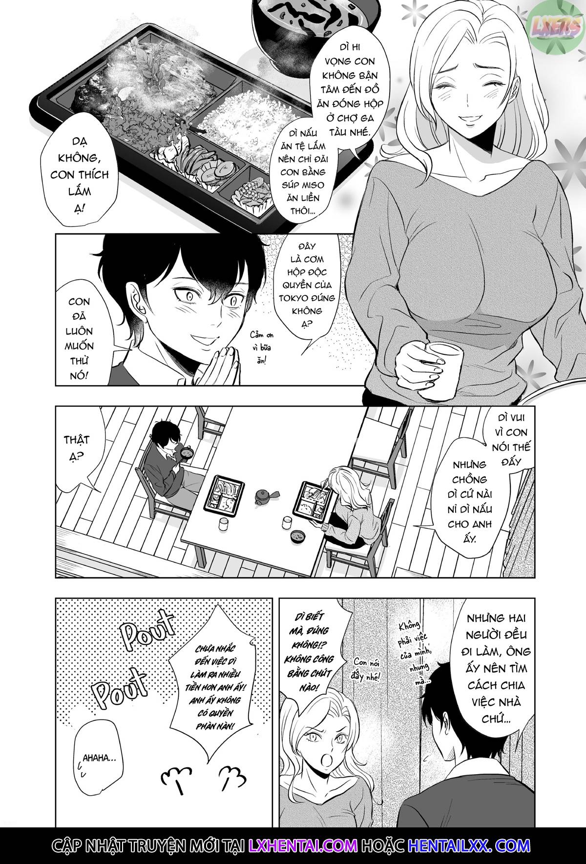 Đọc truyện hentai My Married Aunt Took My Virginity - Oneshot