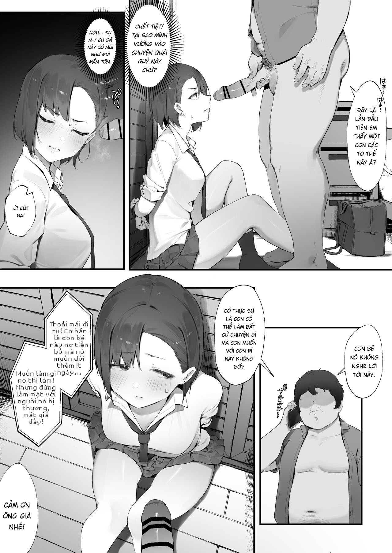 Đọc truyện hentai Kanojo no Oshigoto - Oneshot nứng