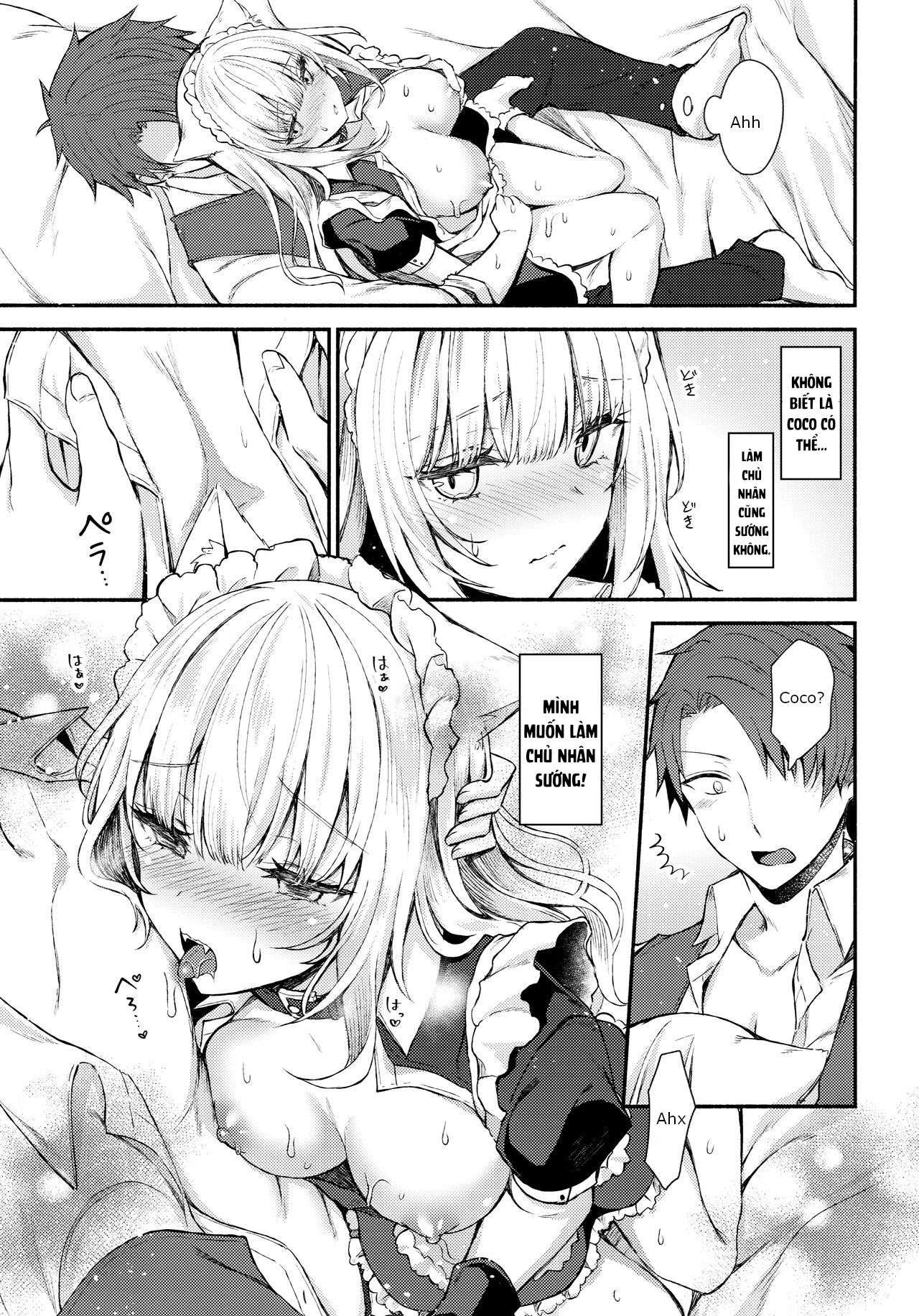 Đọc truyện hentai Nàng mèo hầu gái. - Oneshot