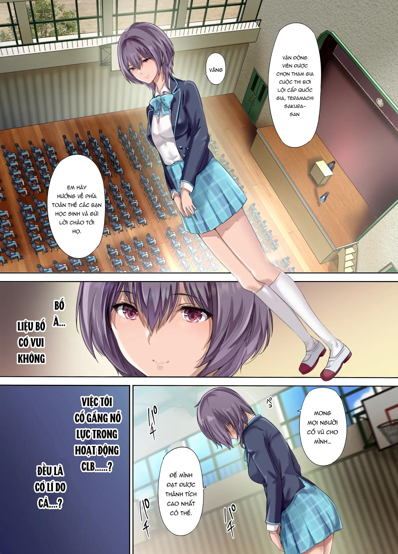 Đọc truyện hentai Con gái được thụ tinh trong phòng ngủ của cặp đôi - Chap 1