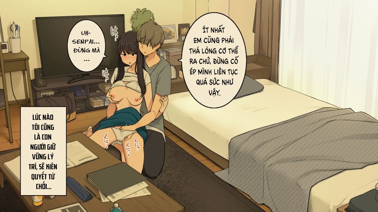 Đọc truyện hentai Học Nhóm Cùng Senpai - Oneshot