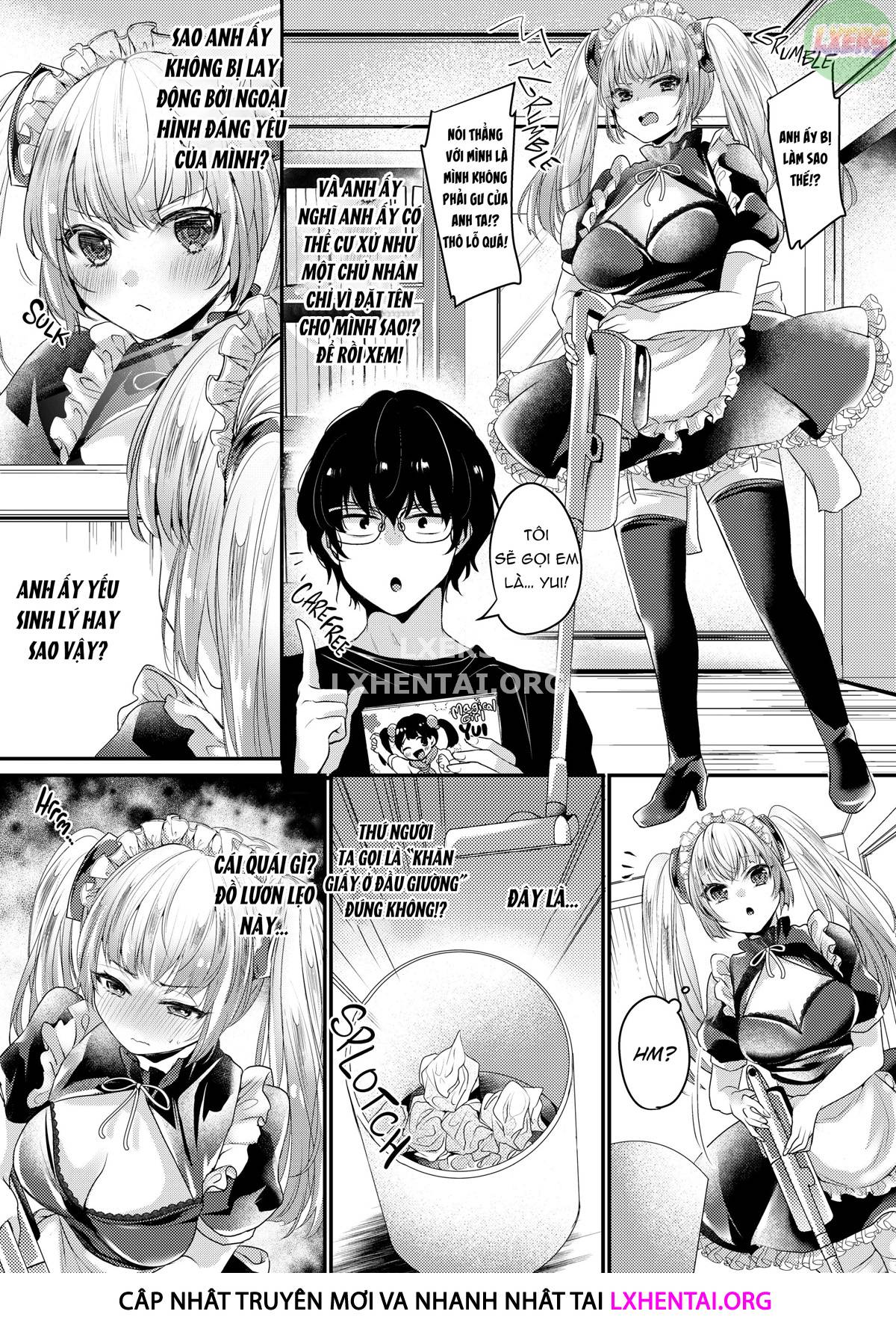 Đọc truyện hentai Ngất ngây ngọt ngào nóng bỏng - Chap 2 - The Tsundere Little Sister Maid Android Wants Attention