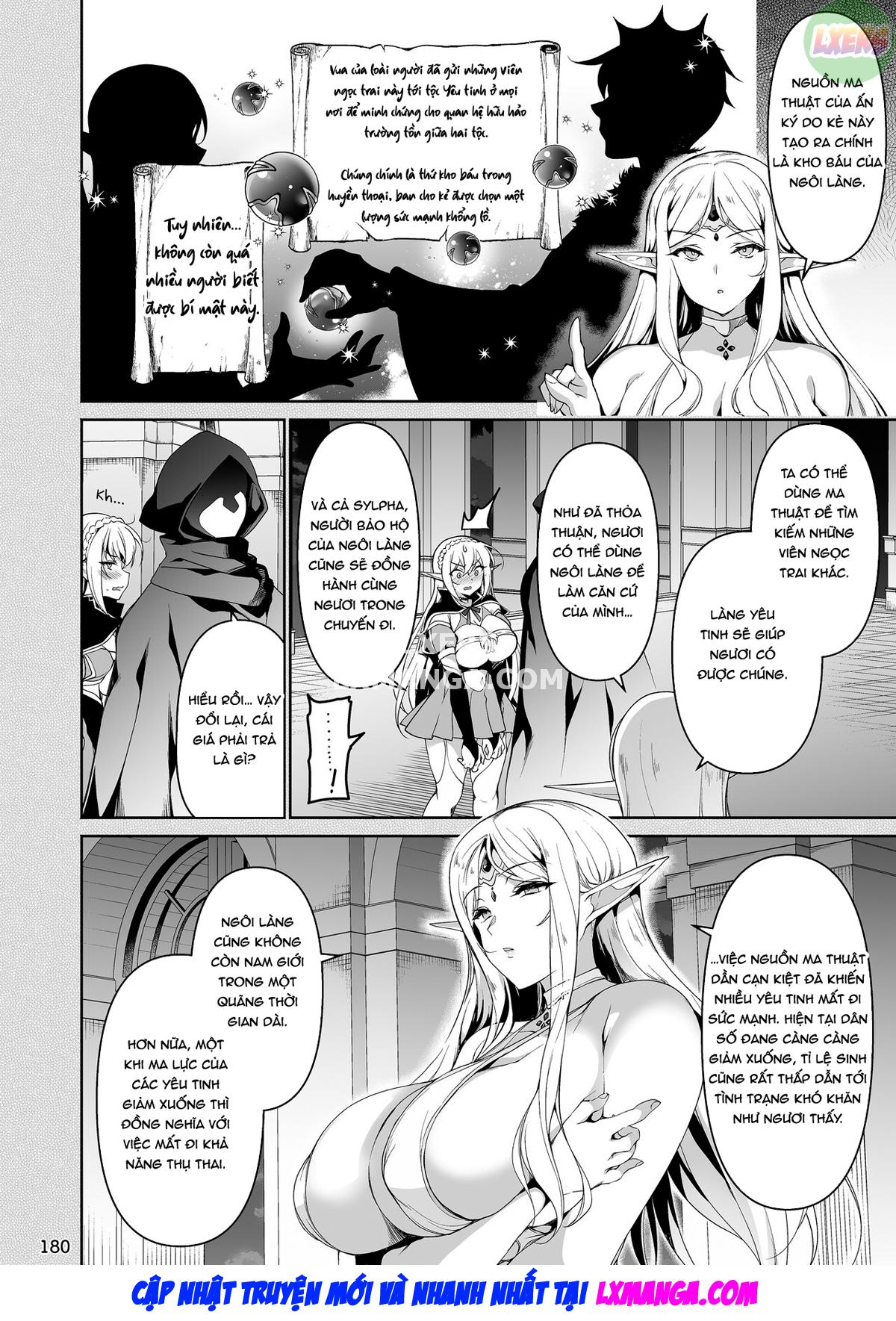 Đọc truyện hentai Elf ni Inmon o Tsukeru Hon Chap 4 LEVEL:1~4