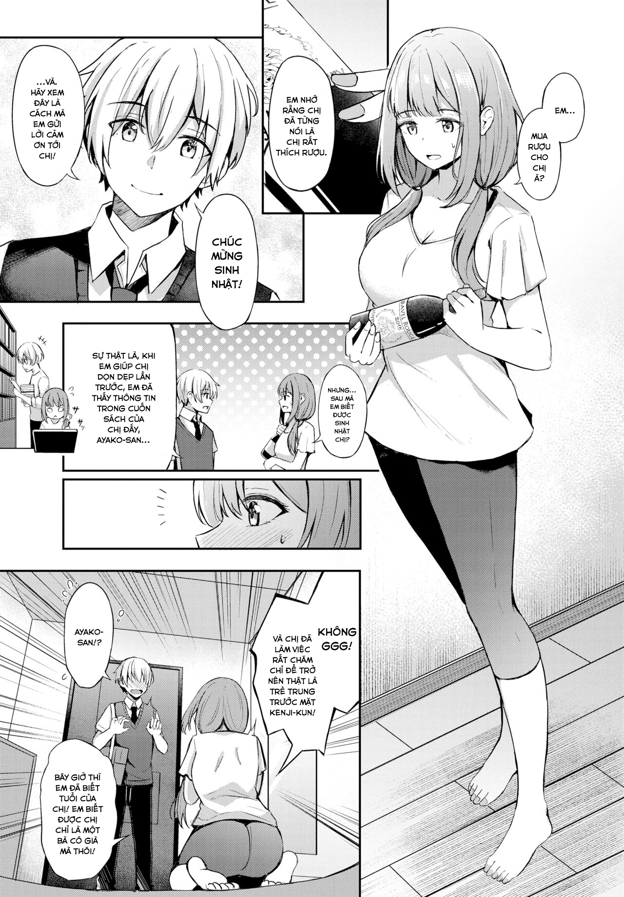 Đọc truyện hentai Toshiue no ohimesama - OneShot