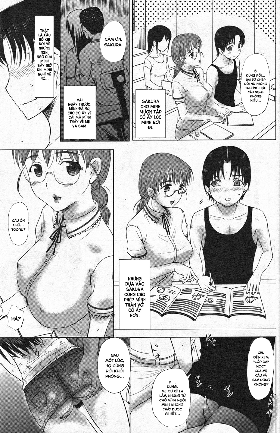 Đọc truyện hentai Homestay daydream - Chap 3