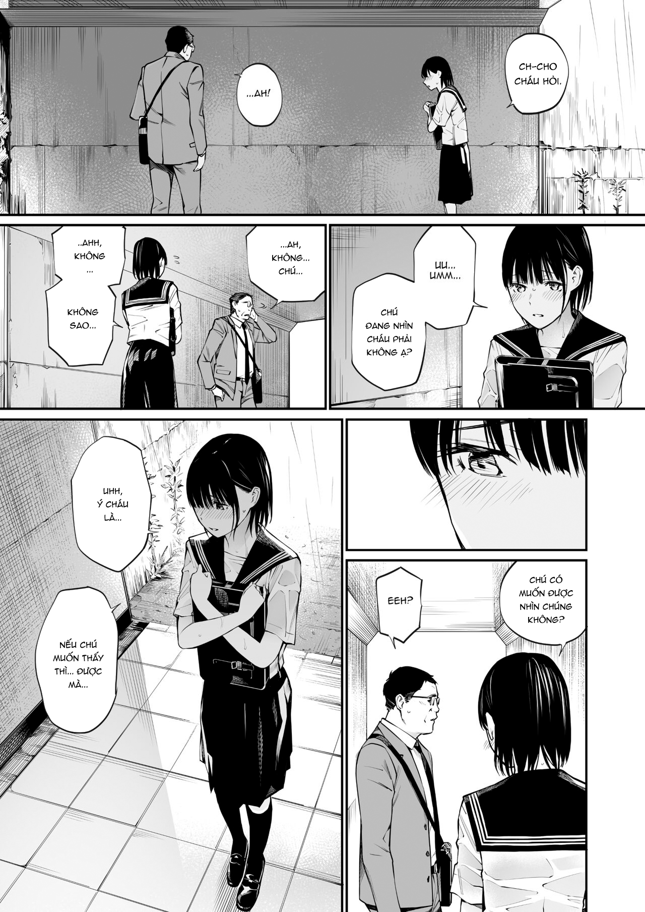 Đọc truyện hentai Tôi lõa thể trong chiều mưa - Oneshot nuột