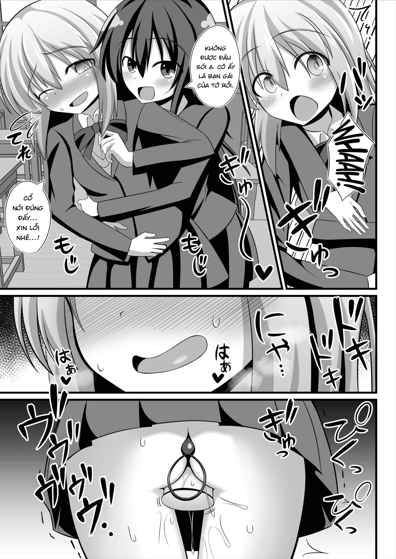 Đọc truyện hentai TS Mesu Ochi ~Onnanoko ni Sarete Love Love Yuri Sex~ - Oneshot