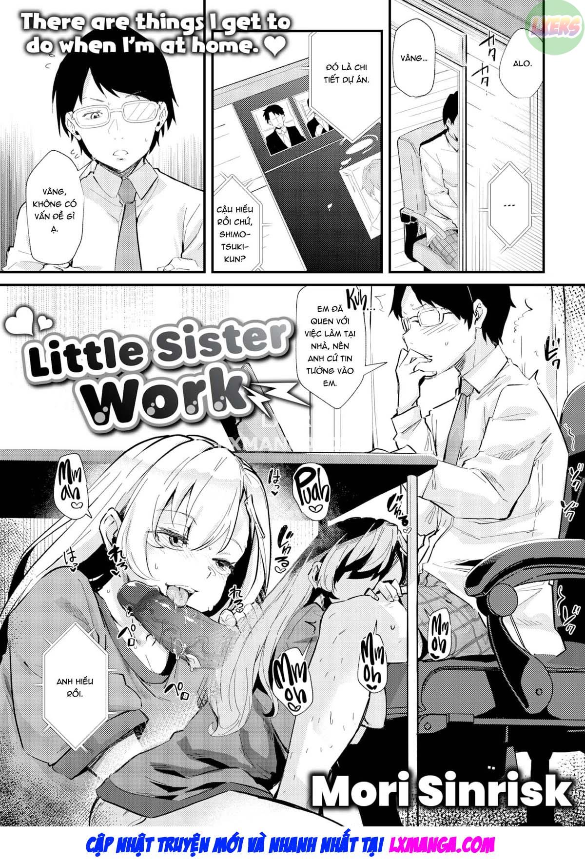Đọc truyện hentai IMO-TO WORK - Oneshot