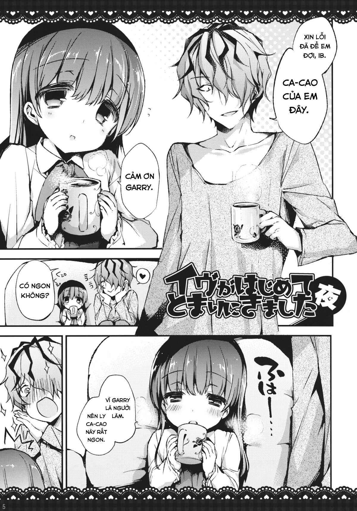 Đọc truyện hentai Ib to Garry o Issho ni Ofuro ni Ireru to Dou Naru no? - Oneshot
