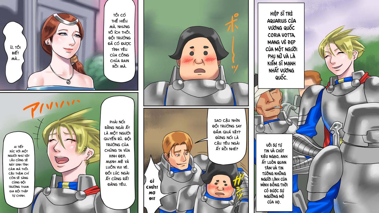 Đọc truyện hentai Seikishi Aquarius Chijoku no Nyotai Kaizou Oneshot.
