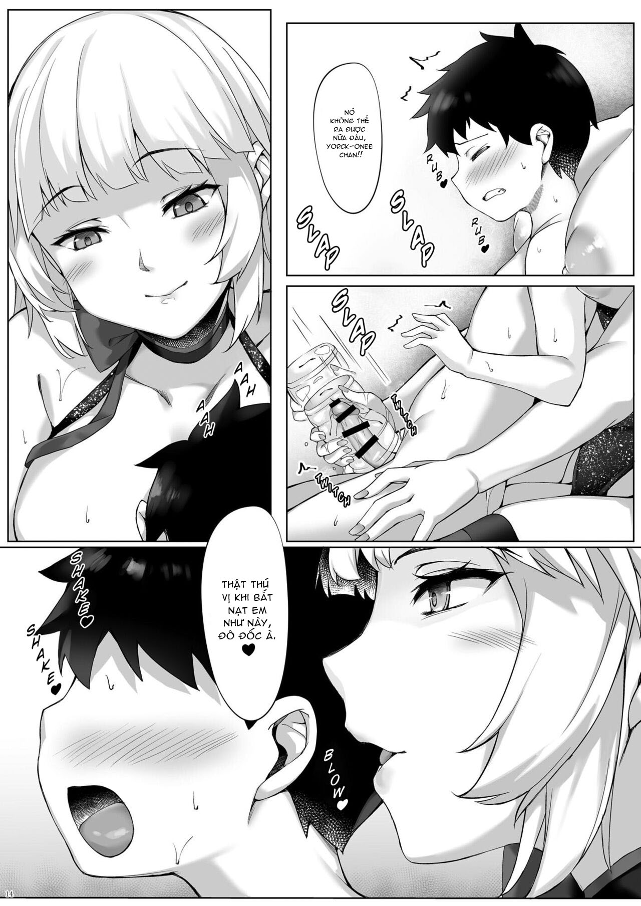 Đọc truyện hentai Yorck no Shota Yuuin Houshi (Azur Lane) - Oneshot