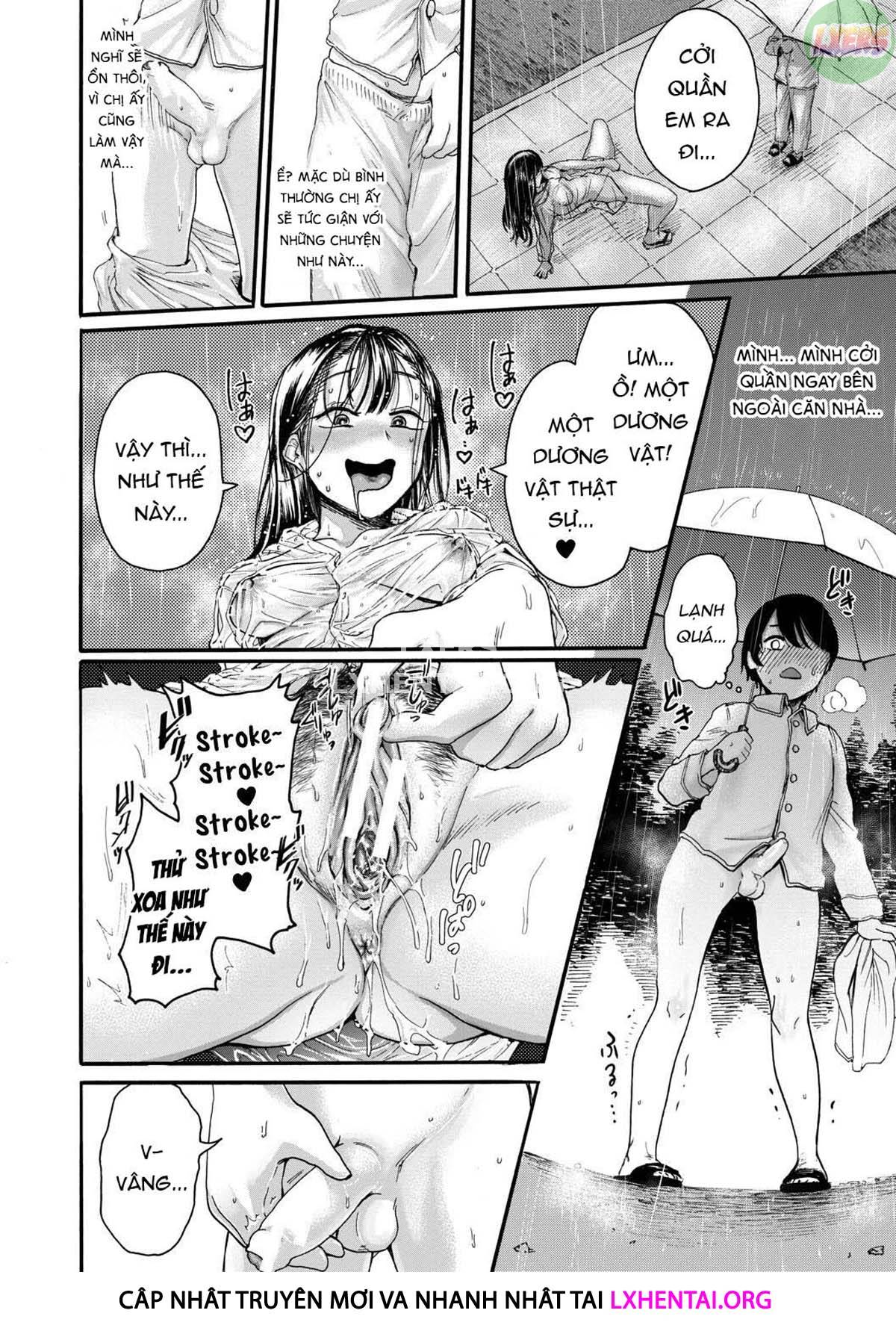 Đọc truyện hentai Cái lỗ thân mật của chị gái và anh trai Chap 4