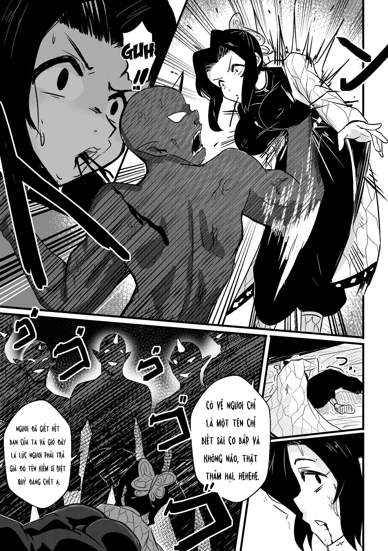Đọc truyện hentai Shinobu wa Maketa! - Oneshot