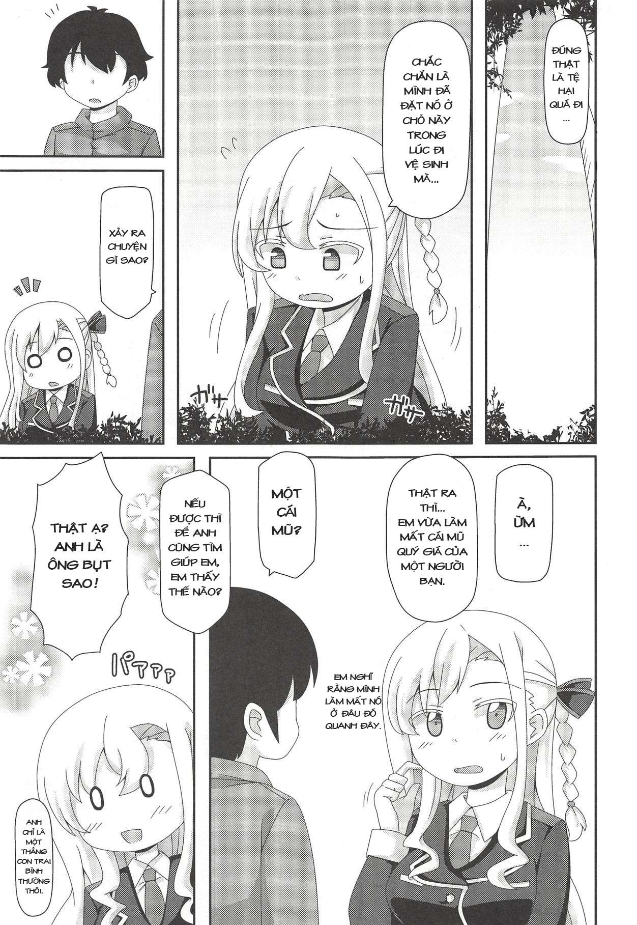 Đọc truyện hentai Véo bằng đùi trần!! (Hạm đội trường trung học) - Oneshot