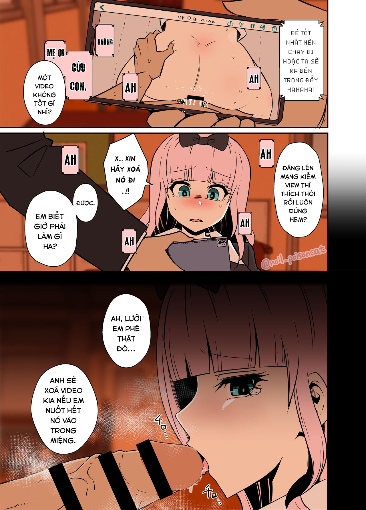 Đọc truyện hentai Chika bị quấy rối và những chuyện kinh khủng xảy ra với cô ấy. - Oneshot