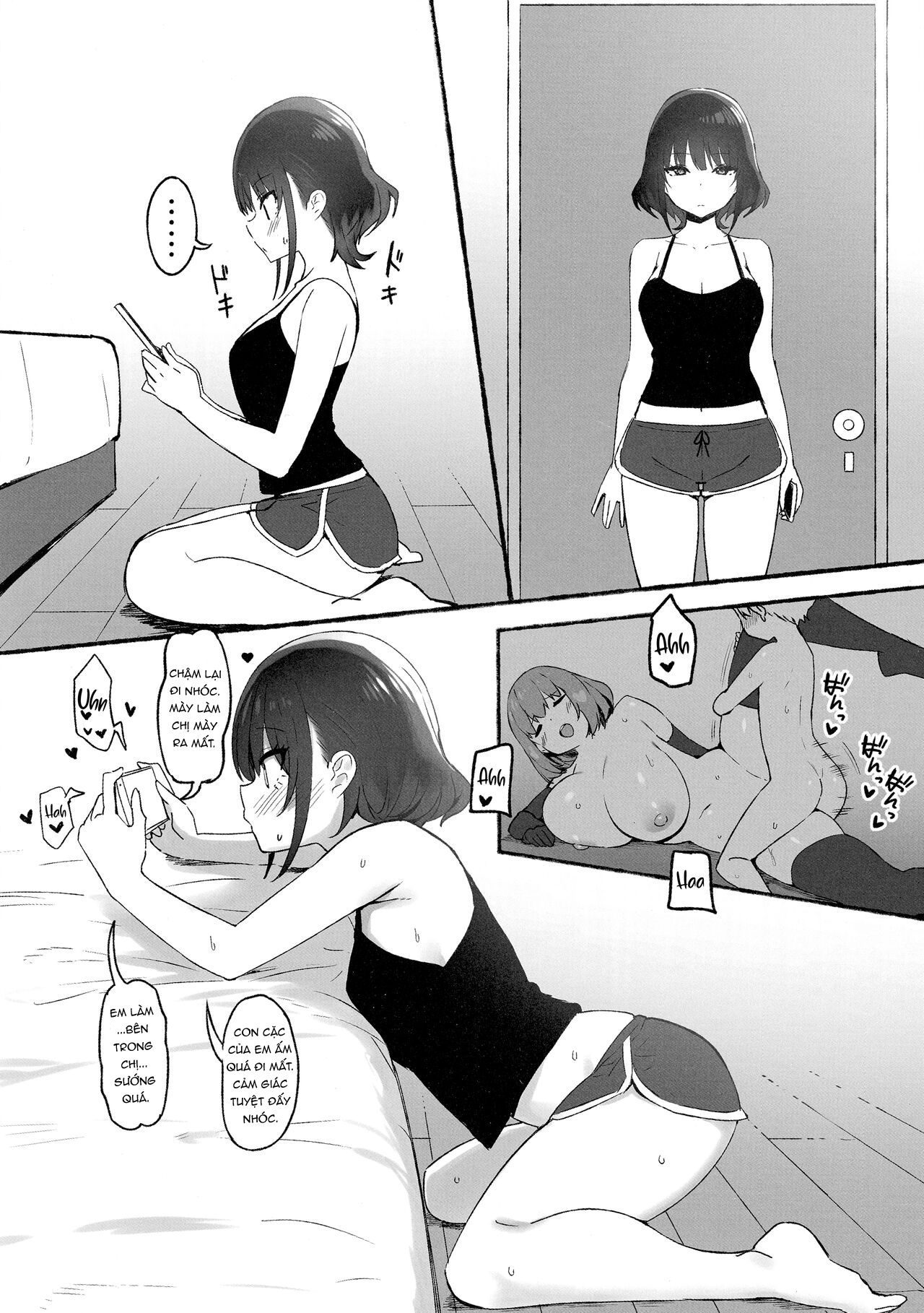 Đọc truyện hentai Tan Chảy Cùng Chị Gái SP! - Chap 1