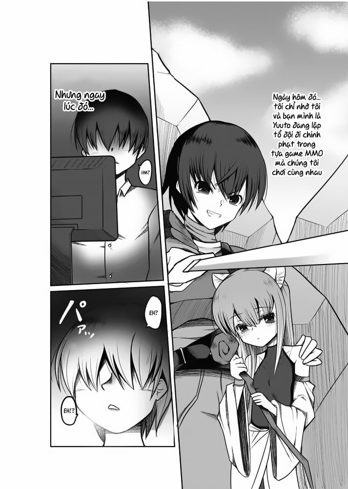 Đọc truyện hentai Câu chuyện về đôi bạn bị hút vào thế giới game và cách mà họ đến với nhau! - Oneshot