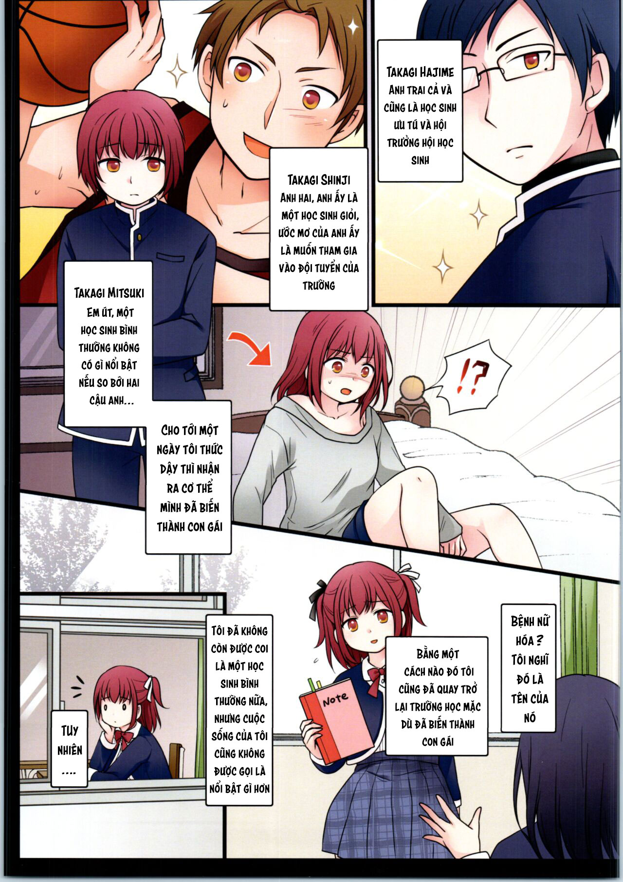Đọc truyện hentai TS Shite Onitatchi no Seiyokushori Kakari ni natta tachi no toaru Ichinichi - Oneshot