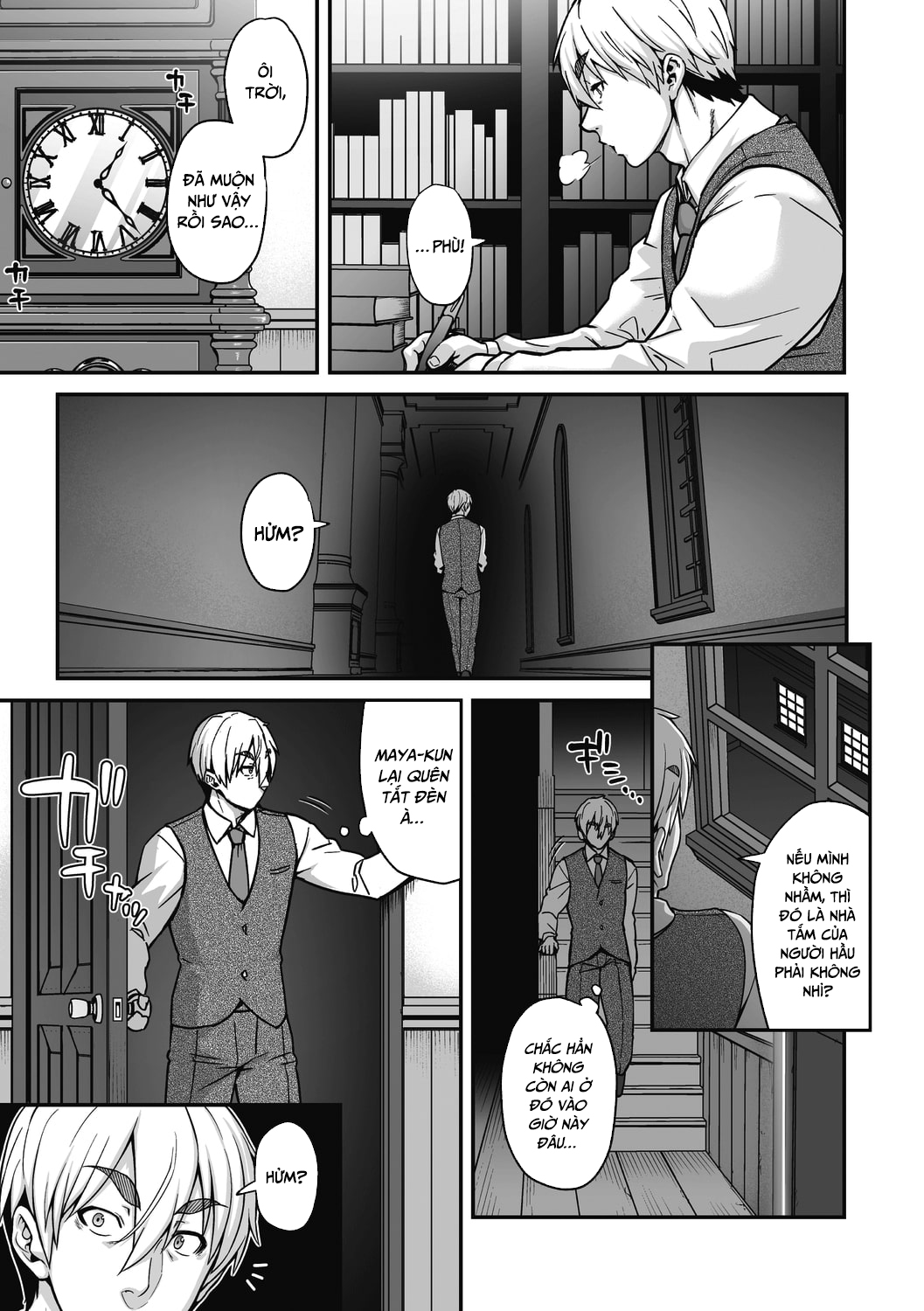 Đọc truyện hentai Chuyện tình lãng mạn của cô hầu gái lắm lông - Oneshot