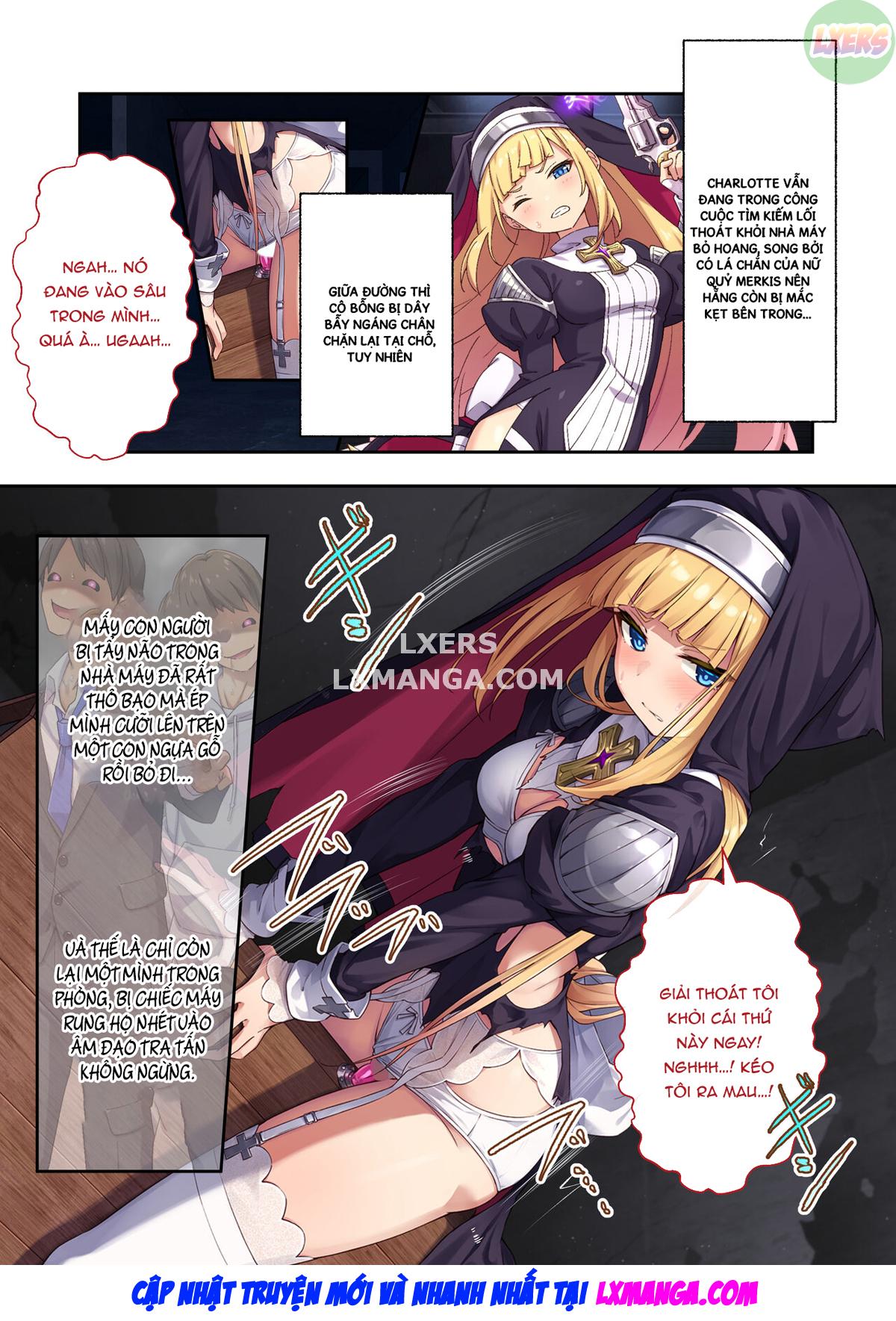 Đọc truyện hentai Nữ tu trừ tà Charlotte - Oneshot
