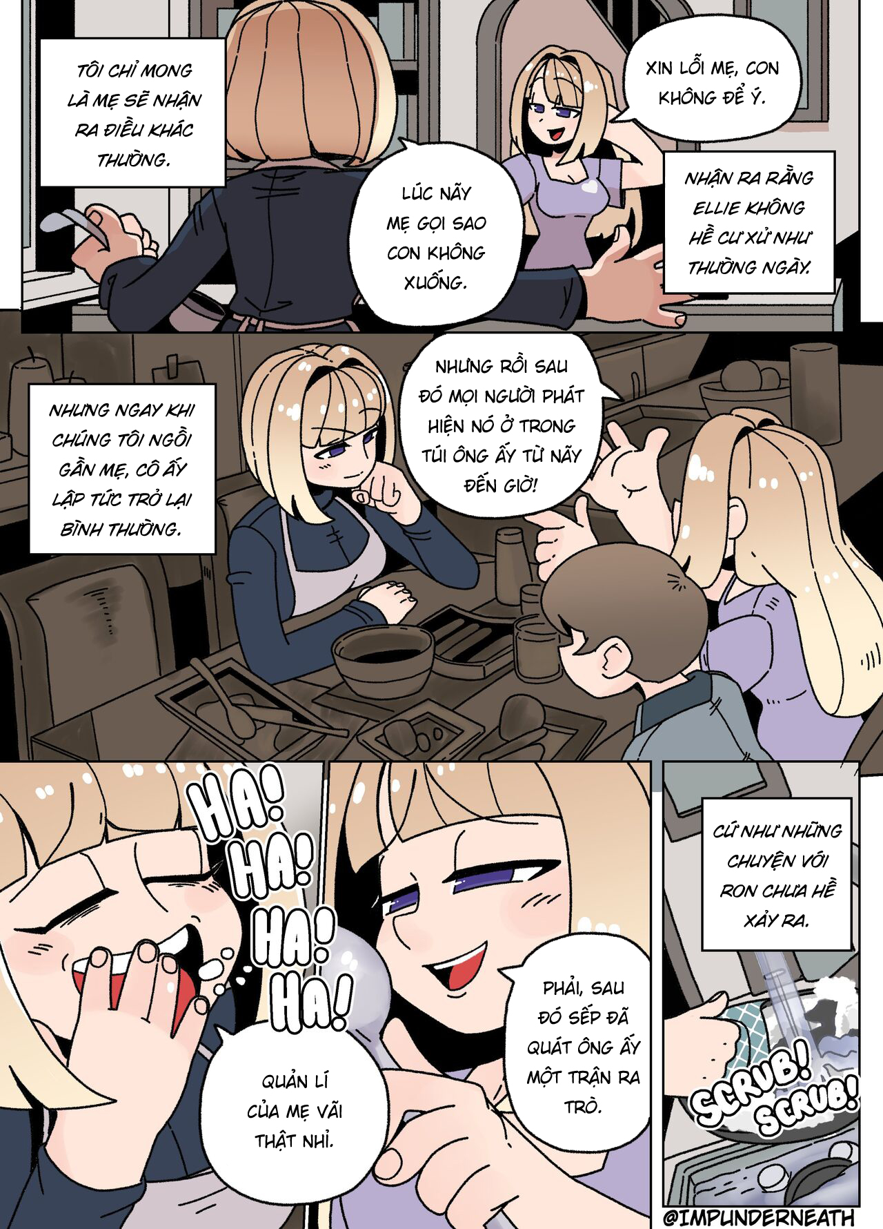 Đọc truyện hentai Bộ đồ da Ellie - Chap 1