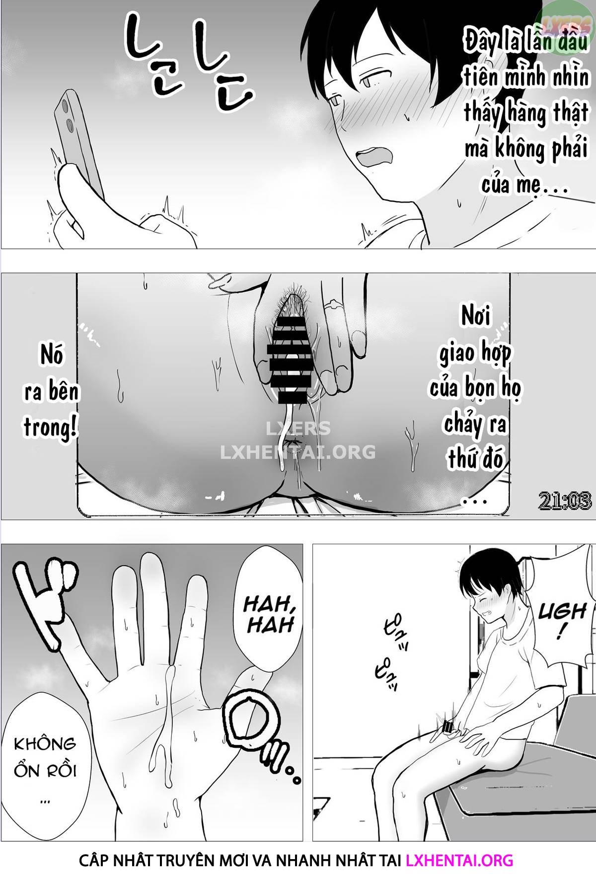 Đọc truyện hentai Người mẹ yêu quý của tôi, cô bạn gái ngốc nghếch của tôi - Chap 1