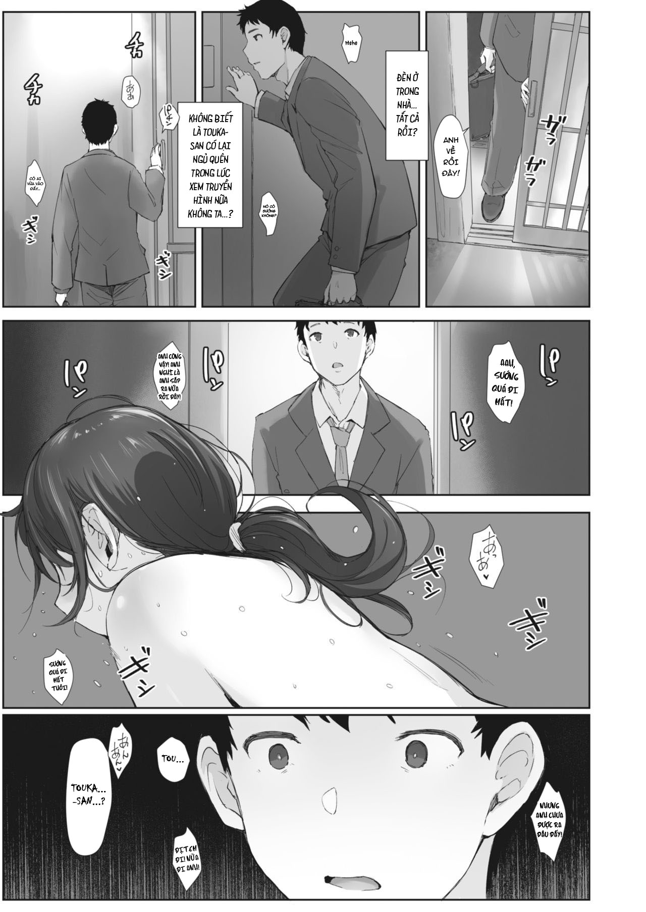 Đọc truyện hentai Cơn giá buốt mùa đông báo hiệu xuân về - Chap 4